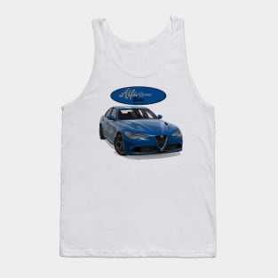 ALFA ROMEO Giulia Blue Tank Top